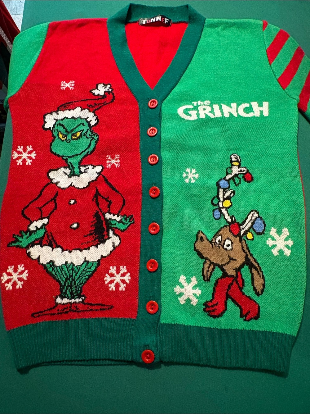 Grinch that stole Christmas , Cardigan , one size